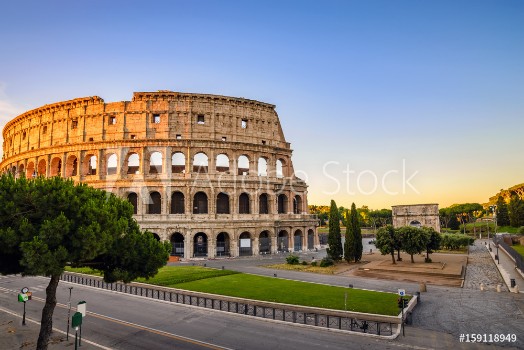 Picture of Rome Colosseum Roma Coliseum Rome Italy